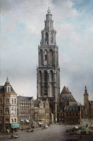De Martinitoren in Groningen.